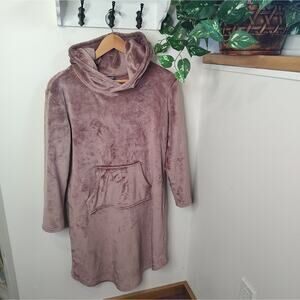 32 Degrees Plush Hoodie Sleep Lounger S/M